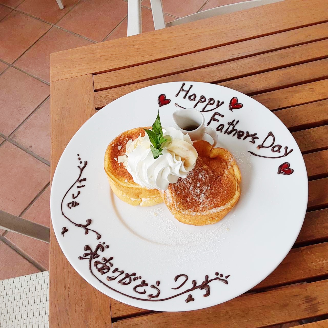 誕生日や記念日におすすめ メッセージプレートのご紹介 高崎市のパンケーキ レストラン サニーキッチン